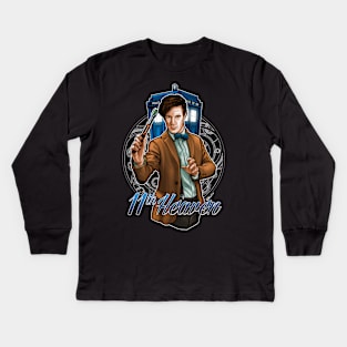 Doctor Who - 11th Heaven Kids Long Sleeve T-Shirt